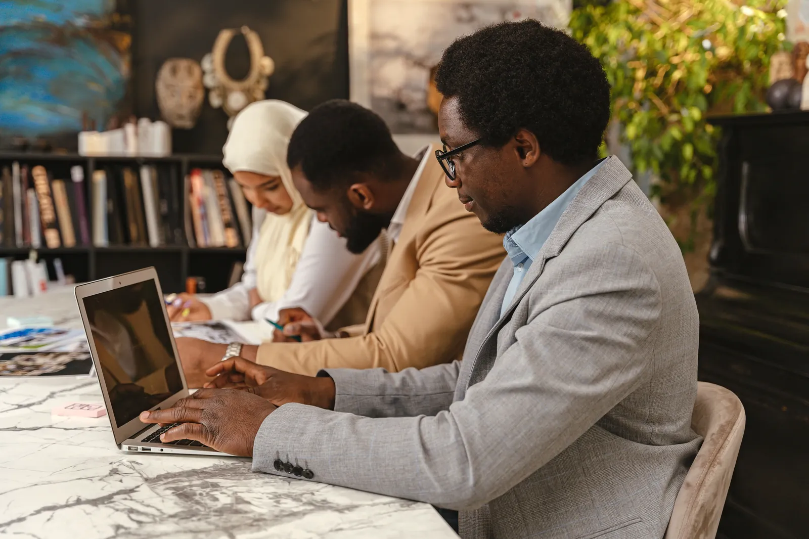 Luponet Consults team collaborating on Odoo development and web accessibility solutions
